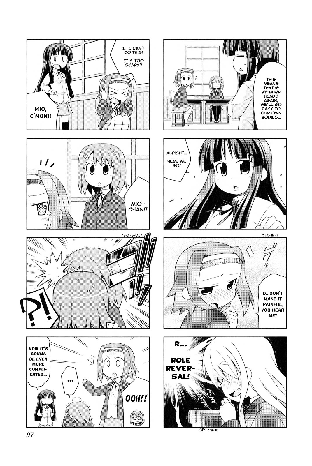 K-ON! Anthology Comic Chapter 2.12 page 3 - Vol.2 Chapter 12 : Toransu! (Transfer!) by Nekotoufu