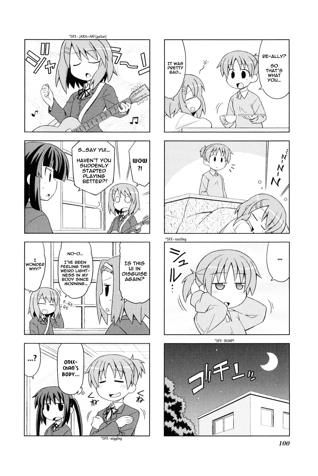 K-ON! Anthology Comic Chapter 2.12 page 6 - Vol.2 Chapter 12 : Toransu! (Transfer!) by Nekotoufu