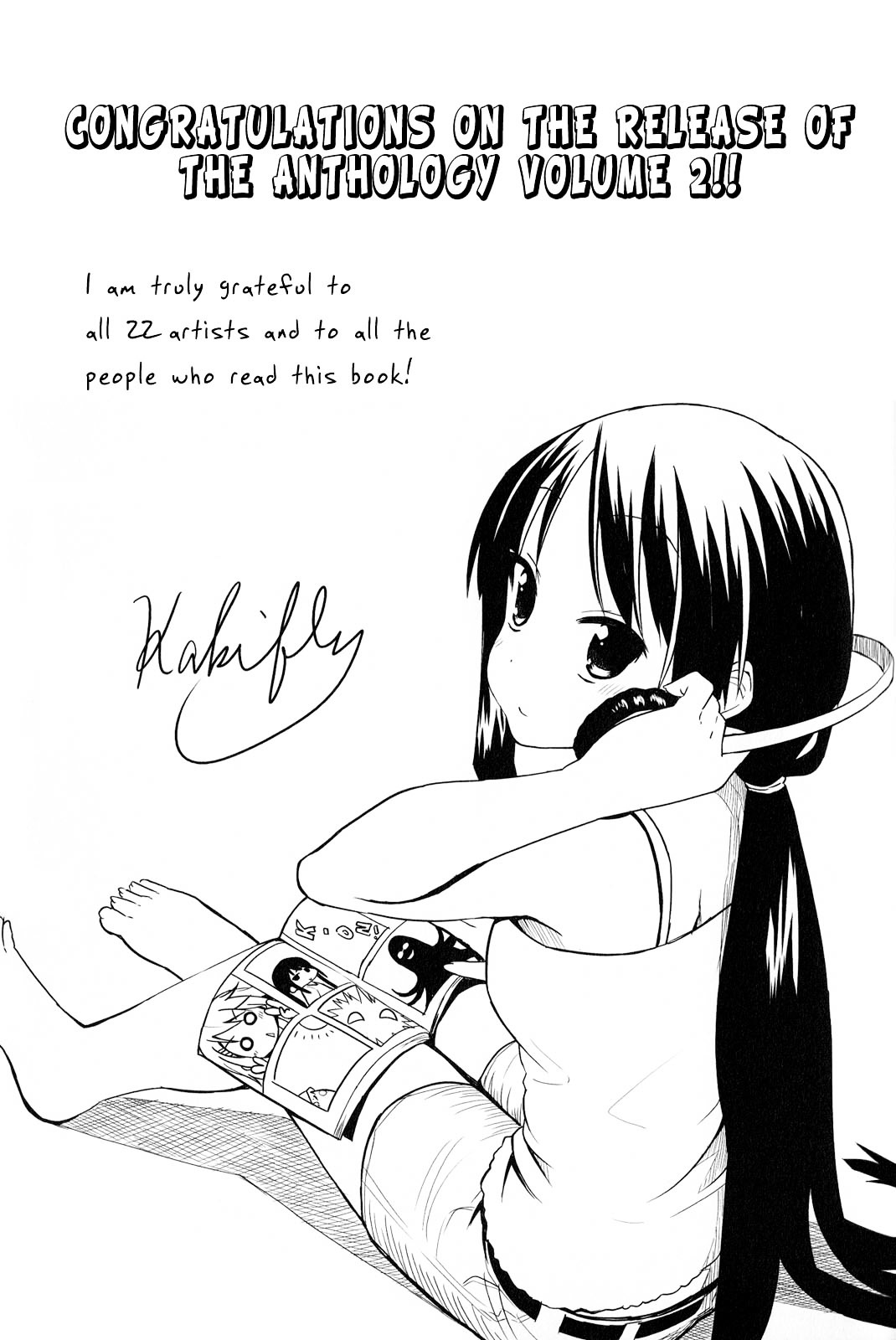 K-ON! Anthology Comic Chapter 2.13-2 page 13 - Vol.2 Chapter 13 v2 : Fue Fue Taimu (Flute Blowing Time) by Kobayashi Tetsurou