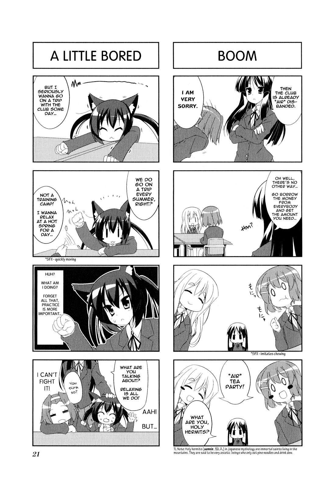 K-ON! Anthology Comic Chapter 2.2 page 5 - Vol.2 Chapter 2 : The Blues Sisters by Hoppege