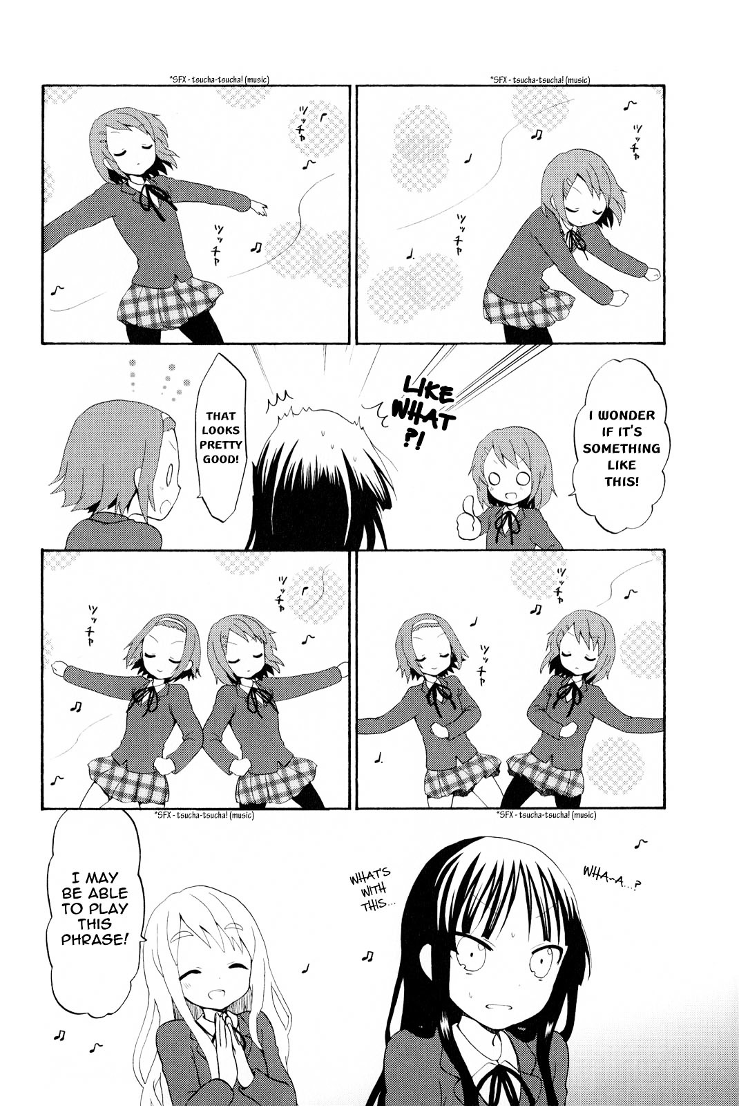 K-ON! Anthology Comic Chapter 2.3 page 2 - Vol.2 Chapter 3 : Hareruya! (Hallelujah!) by Harukaze Mika