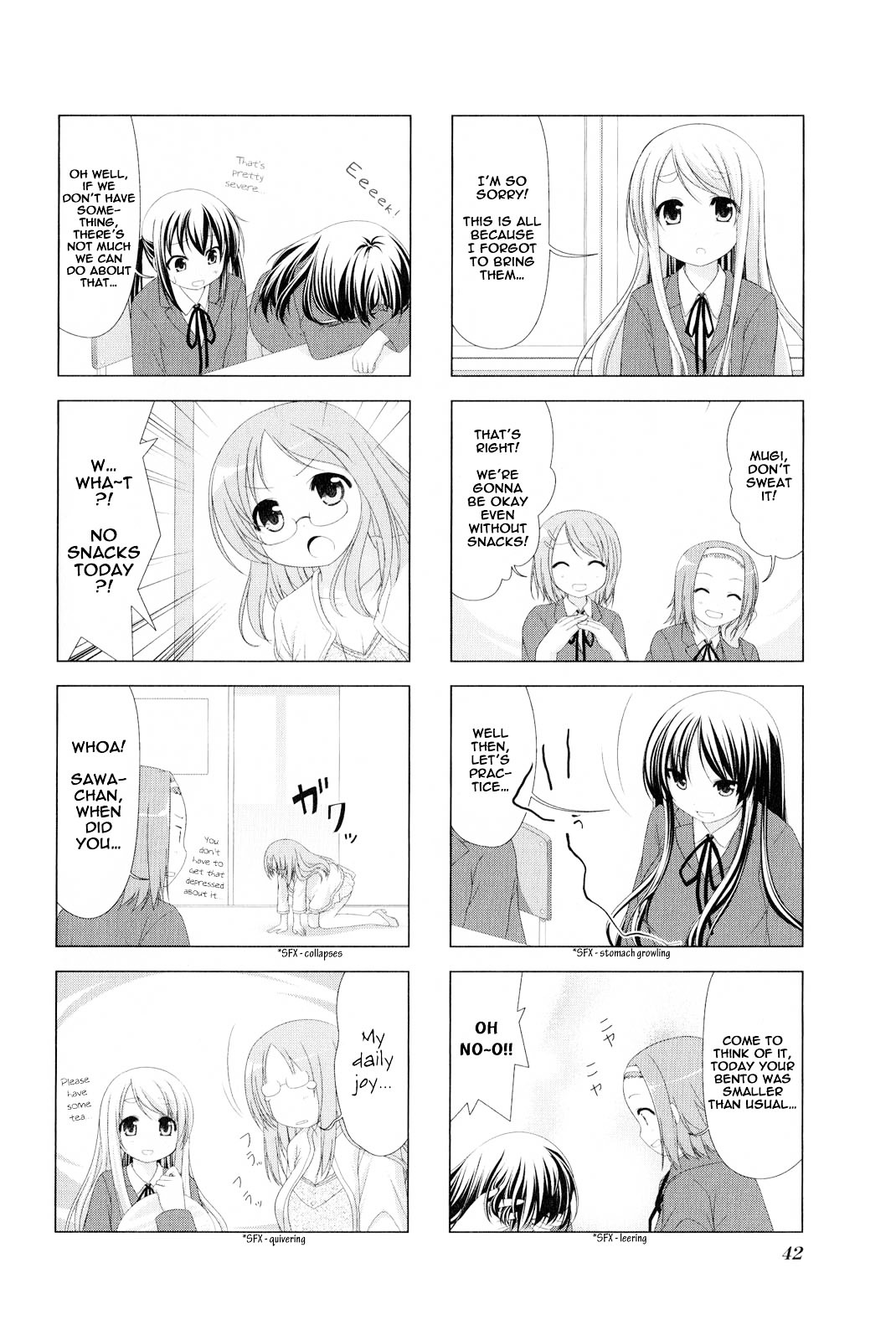 K-ON! Anthology Comic Chapter 2.5 page 2 - Vol.2 Chapter 5 : Tiitaimu! (Teatime!) by Purapa