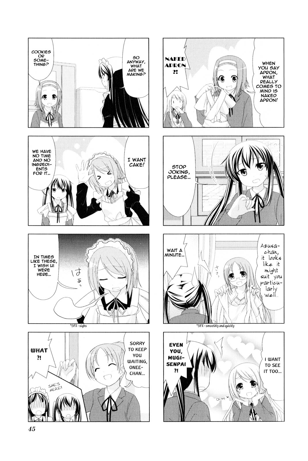 K-ON! Anthology Comic Chapter 2.5 page 5 - Vol.2 Chapter 5 : Tiitaimu! (Teatime!) by Purapa