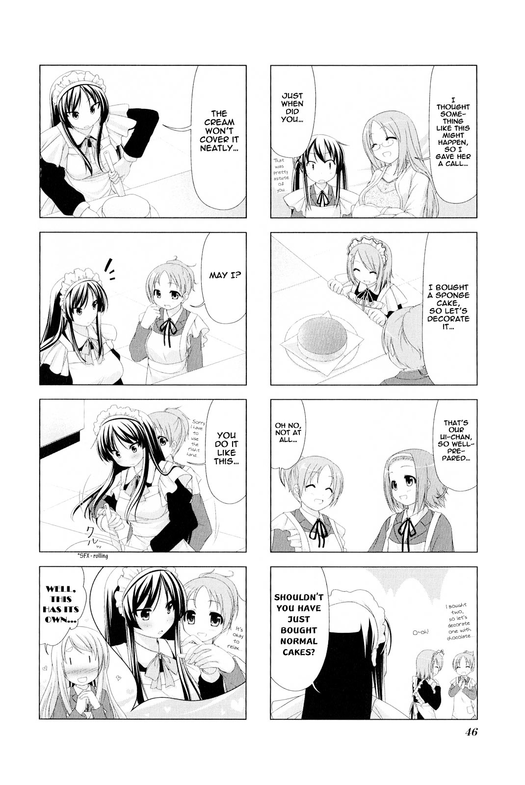K-ON! Anthology Comic Chapter 2.5 page 6 - Vol.2 Chapter 5 : Tiitaimu! (Teatime!) by Purapa