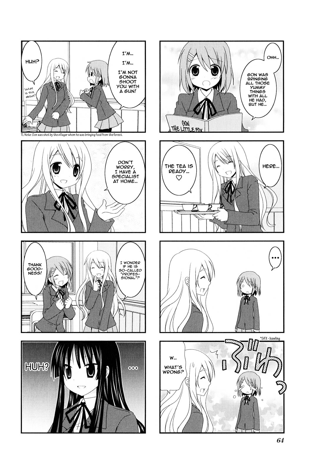 K-ON! Anthology Comic Chapter 2.8 page 2 - Vol.2 Chapter 8 : Keion Kamo! (Maybe K-ON!) by Arai Cherry
