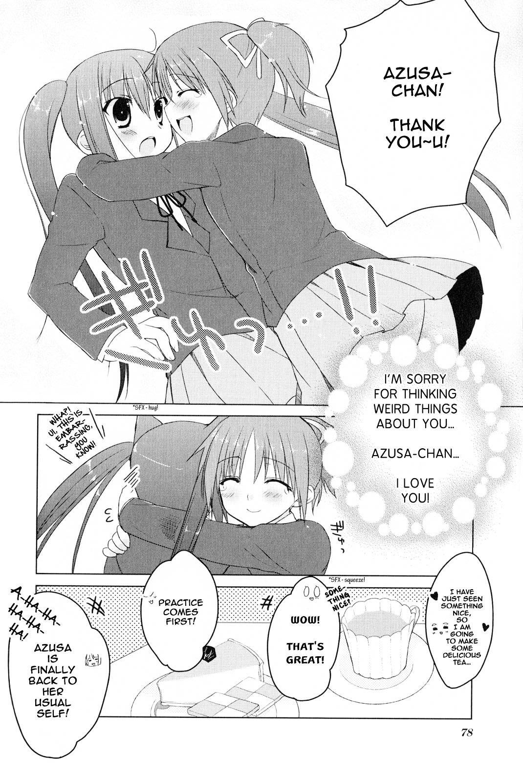 K-ON! Anthology Comic Chapter 2.9 page 10 - Vol.2 Chapter 9 : Azusa Keikaku (Azusa's Plan) by Sakura Hanpen