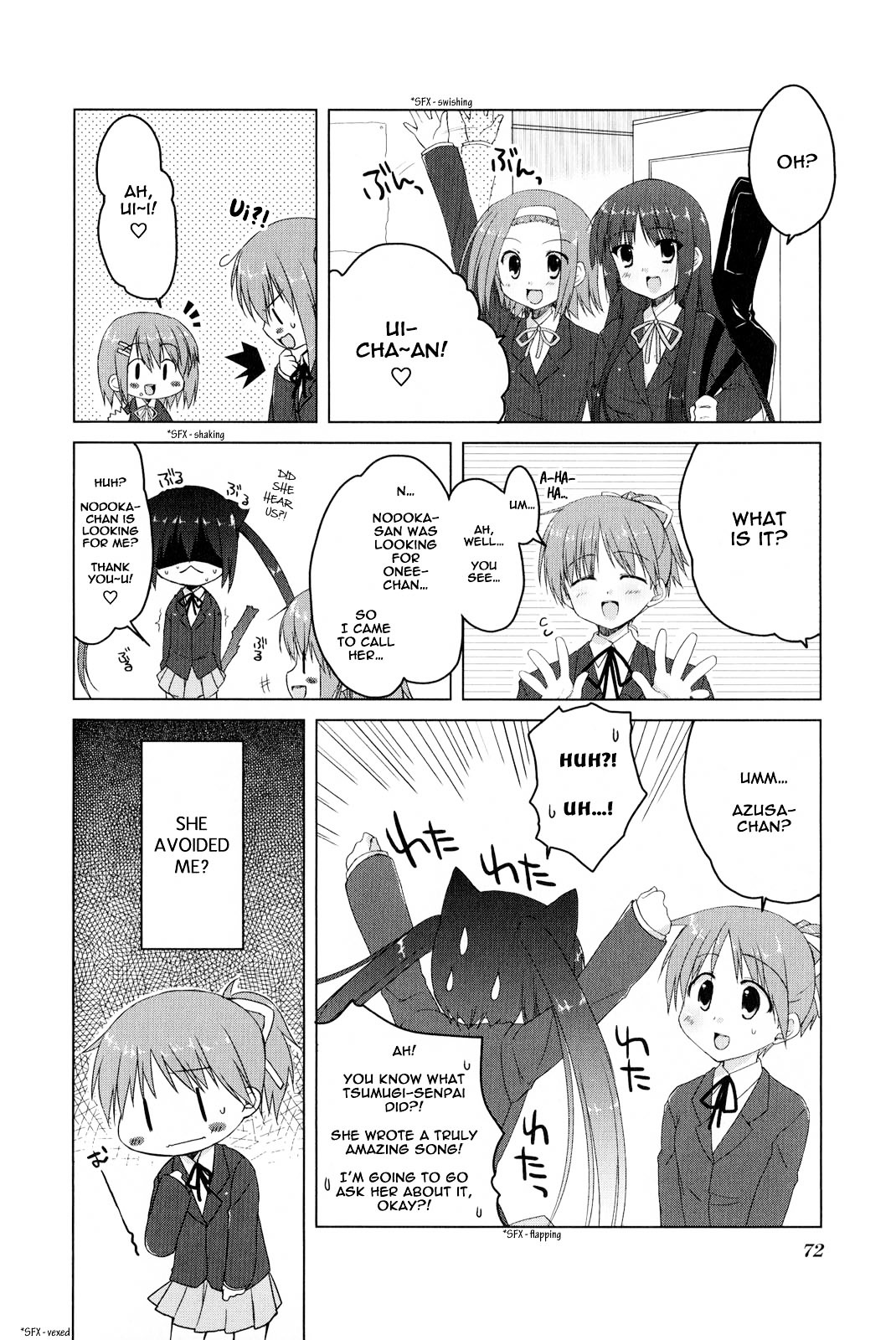 K-ON! Anthology Comic Chapter 2.9 page 4 - Vol.2 Chapter 9 : Azusa Keikaku (Azusa's Plan) by Sakura Hanpen