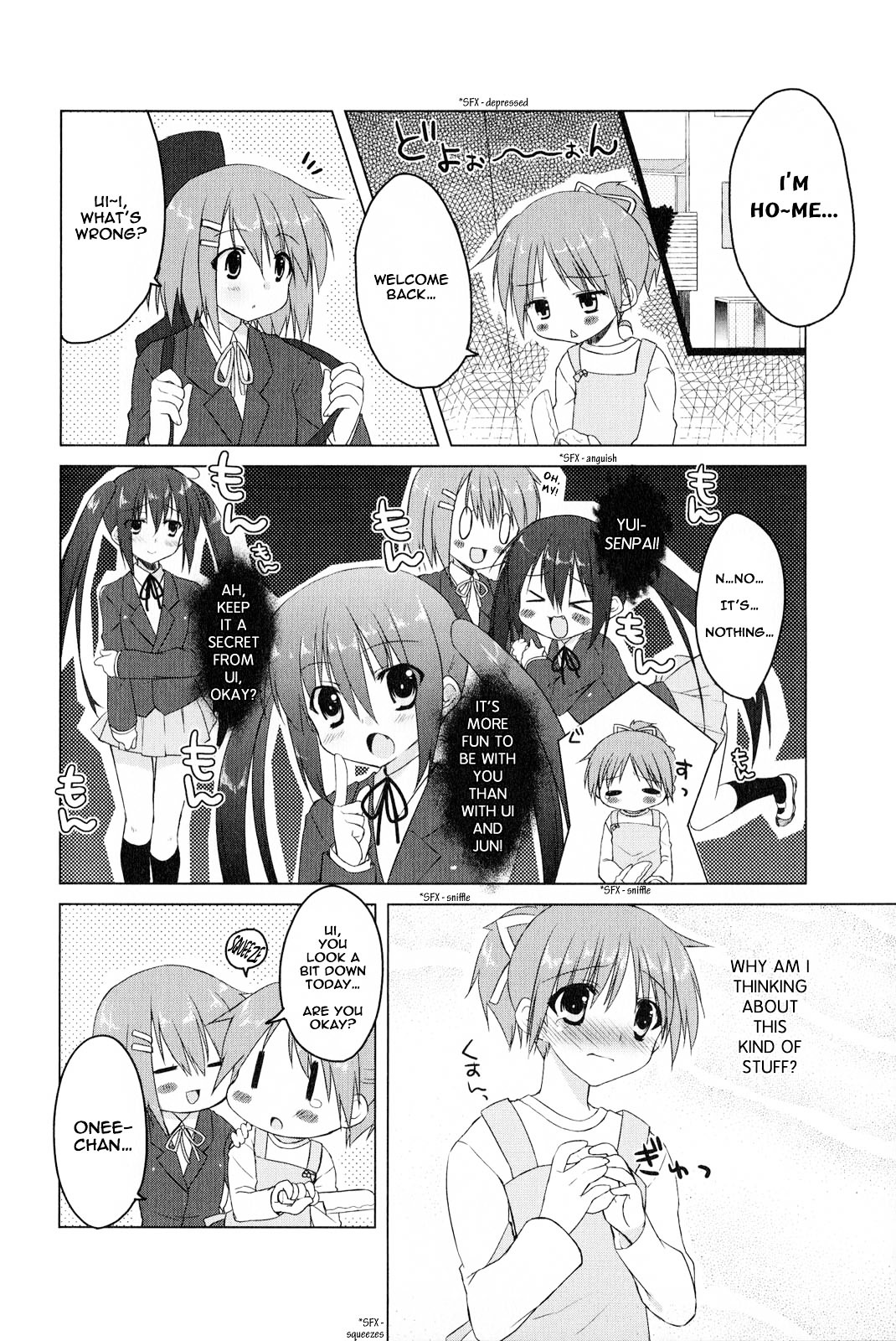K-ON! Anthology Comic Chapter 2.9 page 6 - Vol.2 Chapter 9 : Azusa Keikaku (Azusa's Plan) by Sakura Hanpen