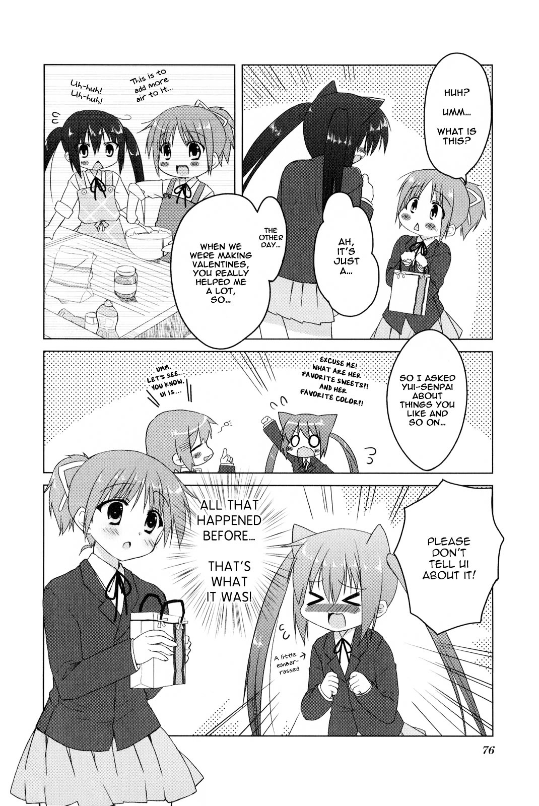 K-ON! Anthology Comic Chapter 2.9 page 8 - Vol.2 Chapter 9 : Azusa Keikaku (Azusa's Plan) by Sakura Hanpen