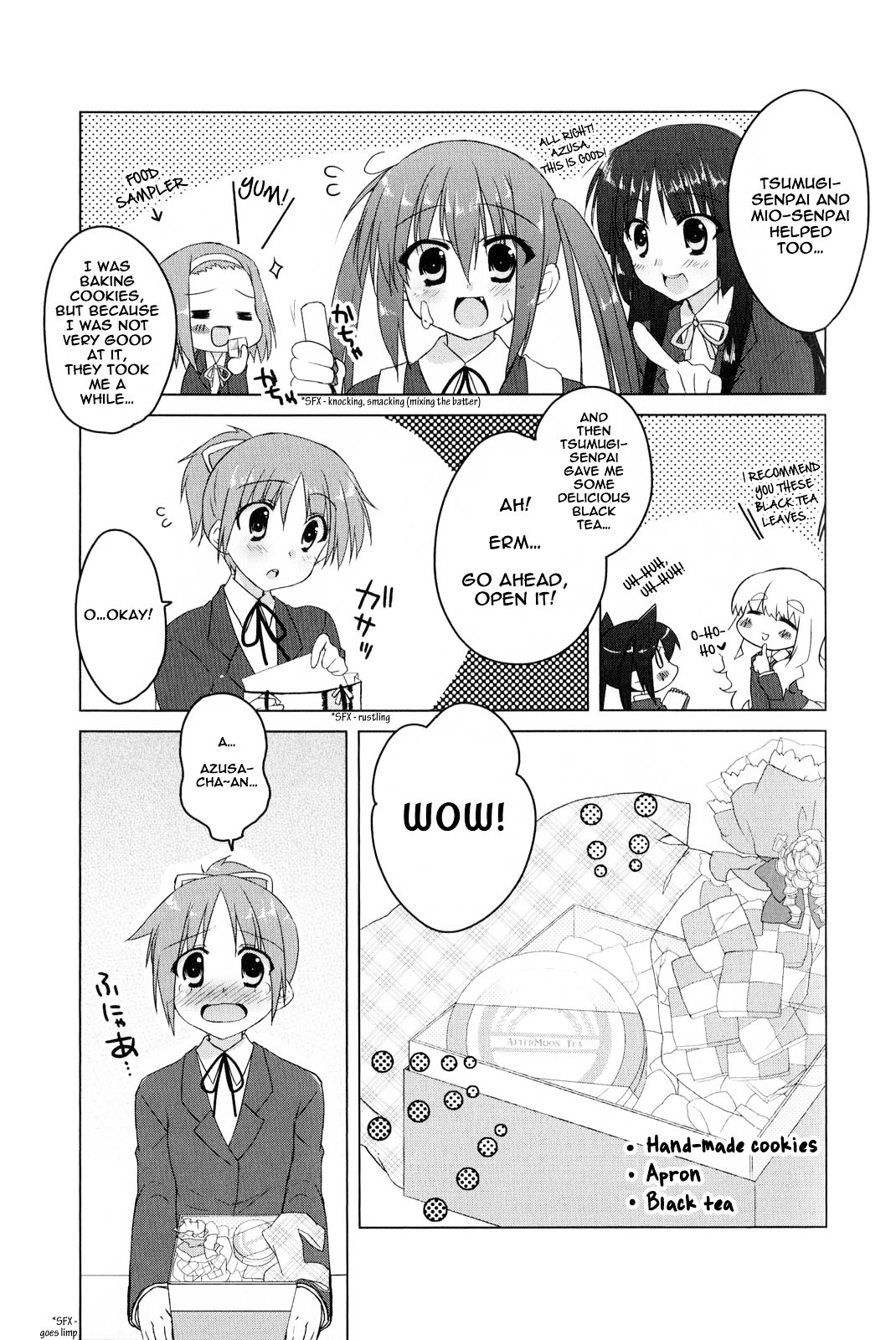 K-ON! Anthology Comic Chapter 2.9 page 9 - Vol.2 Chapter 9 : Azusa Keikaku (Azusa's Plan) by Sakura Hanpen