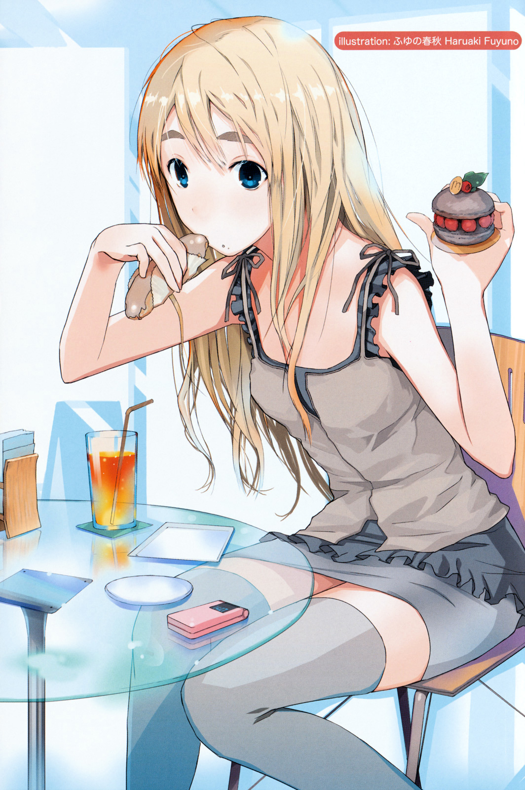 K-ON! Anthology Comic Chapter 3.1 page 7 - Vol.3 Chapter 1 : Wasurenbou Daiou (Great Queen of Forgetfulness) by Iwami Shouko