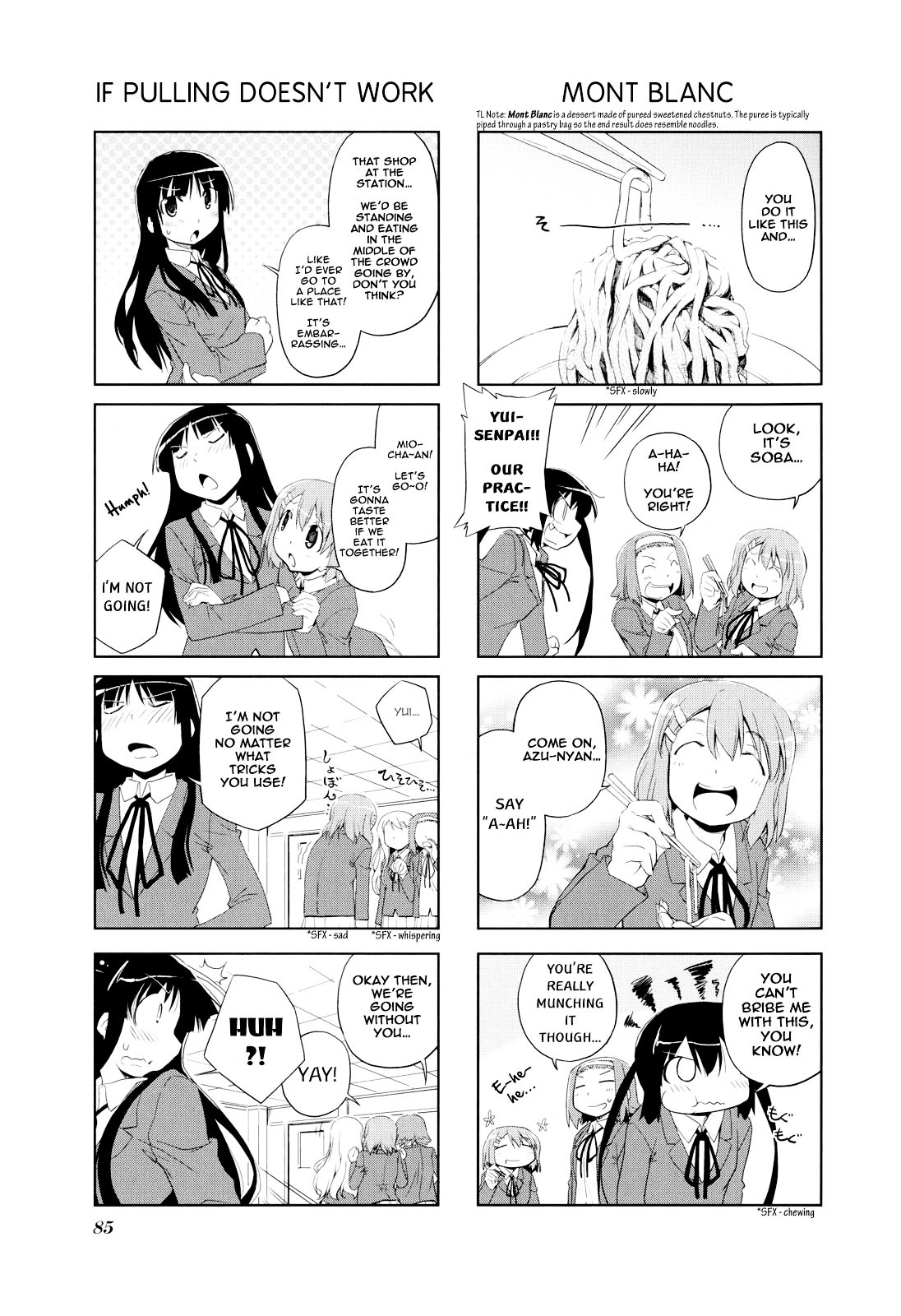 K-ON! Anthology Comic Chapter 3.11 page 3 - Vol.3 Chapter 11 : O-Soba Wo Tabe Ni Ikou (Let's Go For Some Soba) by Nagumo