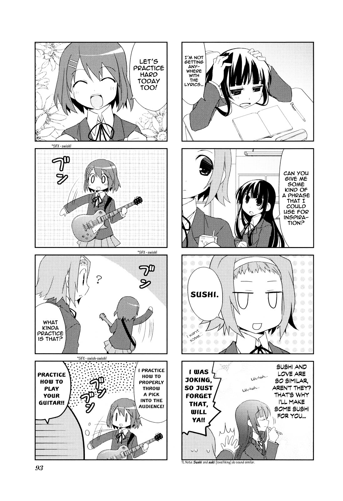 K-ON! Anthology Comic Chapter 3.13 page 2 - Vol.3 Chapter 13 : (no title) by Tamaoka Kagari