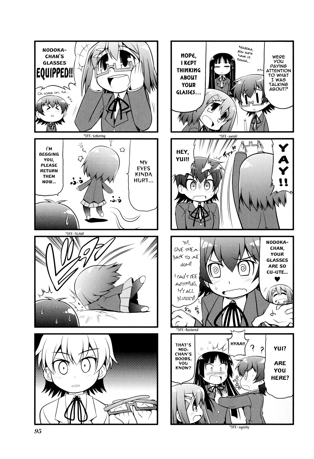K-ON! Anthology Comic Chapter 3.14 page 2 - Vol.3 Chapter 14 : Nodoka-cha~an! by SEREBI Ryousangata
