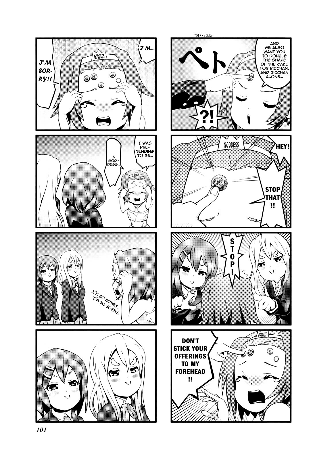 K-ON! Anthology Comic Chapter 3.17 page 2 - Vol.3 Chapter 17 : (no title) by Chinjuu Moririn