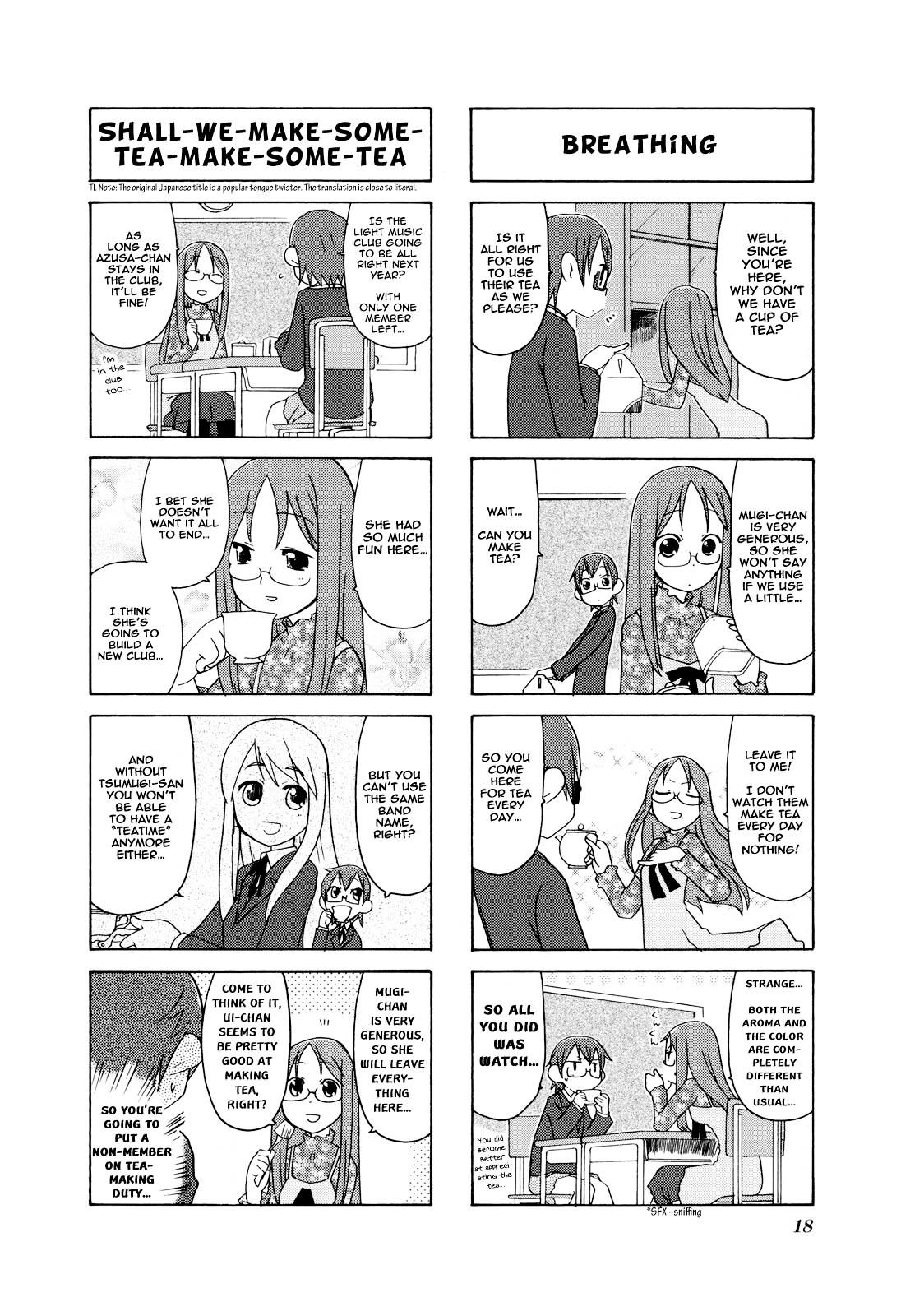 K-ON! Anthology Comic Chapter 3.2 page 2 - Vol.3 Chapter 2 : NodoSawa by Suzushiro Seri