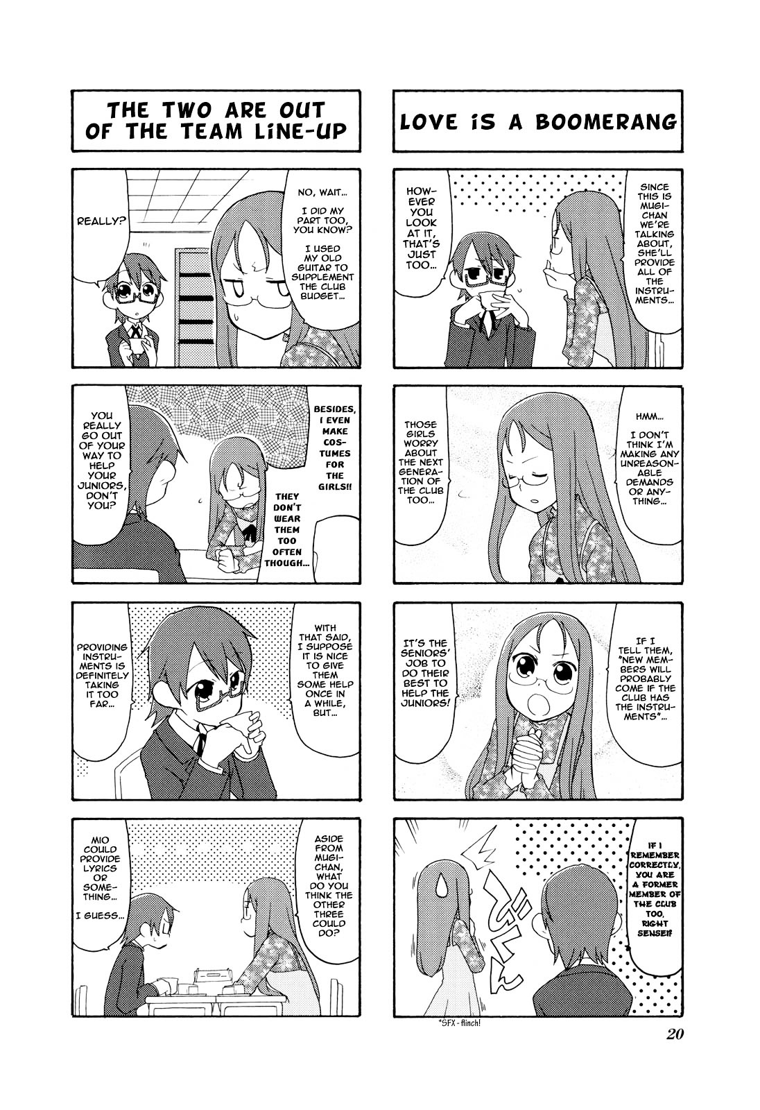 K-ON! Anthology Comic Chapter 3.2 page 4 - Vol.3 Chapter 2 : NodoSawa by Suzushiro Seri