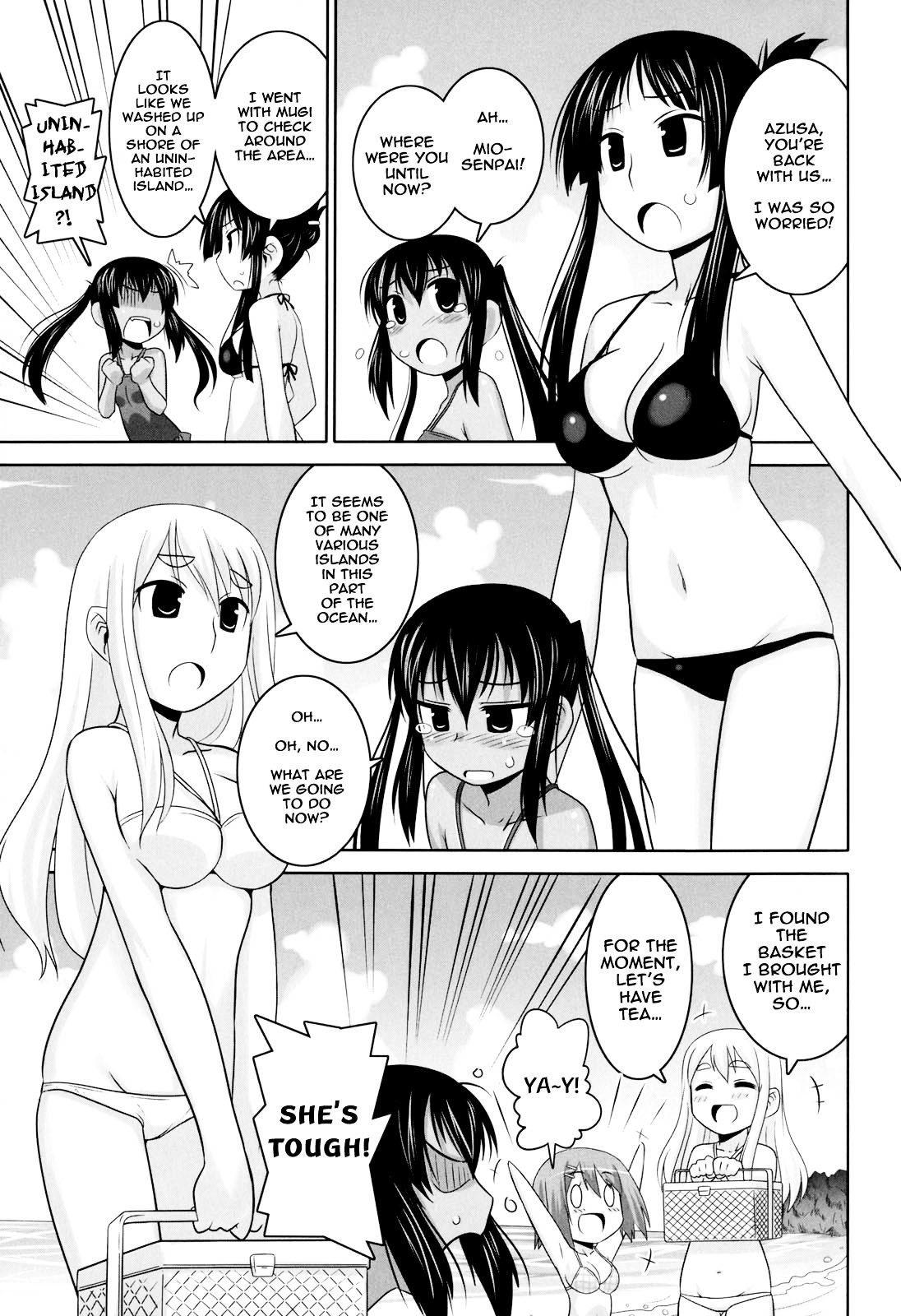 K-ON! Anthology Comic Chapter 3.3 page 3 - Vol.3 Chapter 3 : Sounan! (Stranded!) by Komusou
