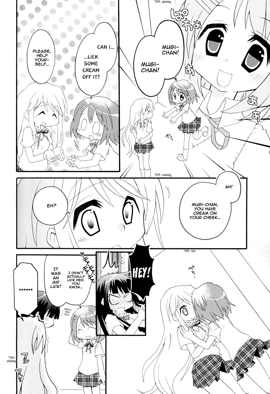 K-ON! Anthology Comic Chapter 3.4 page 4 - Vol.3 Chapter 4 : Air by Konishi Aki