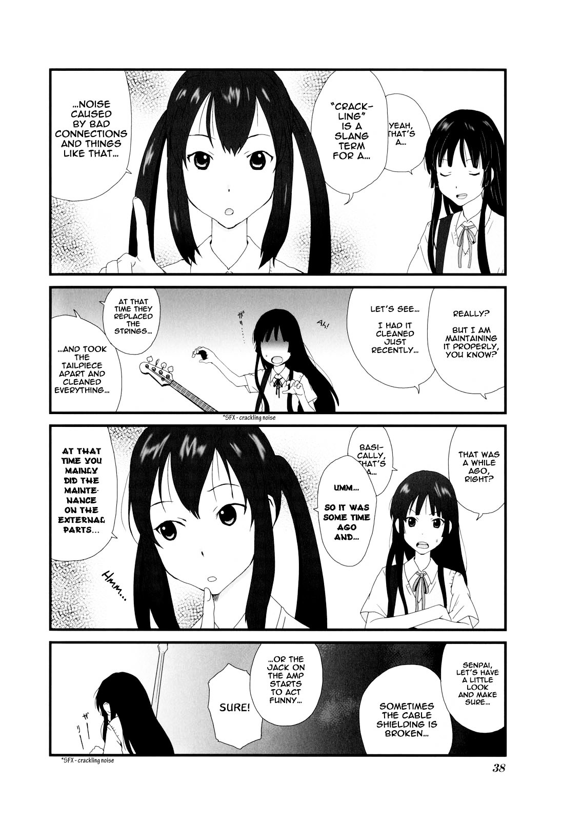 K-ON! Anthology Comic Chapter 3.5 page 2 - Vol.3 Chapter 5 : K-ON! by Tamaoki Benkyou