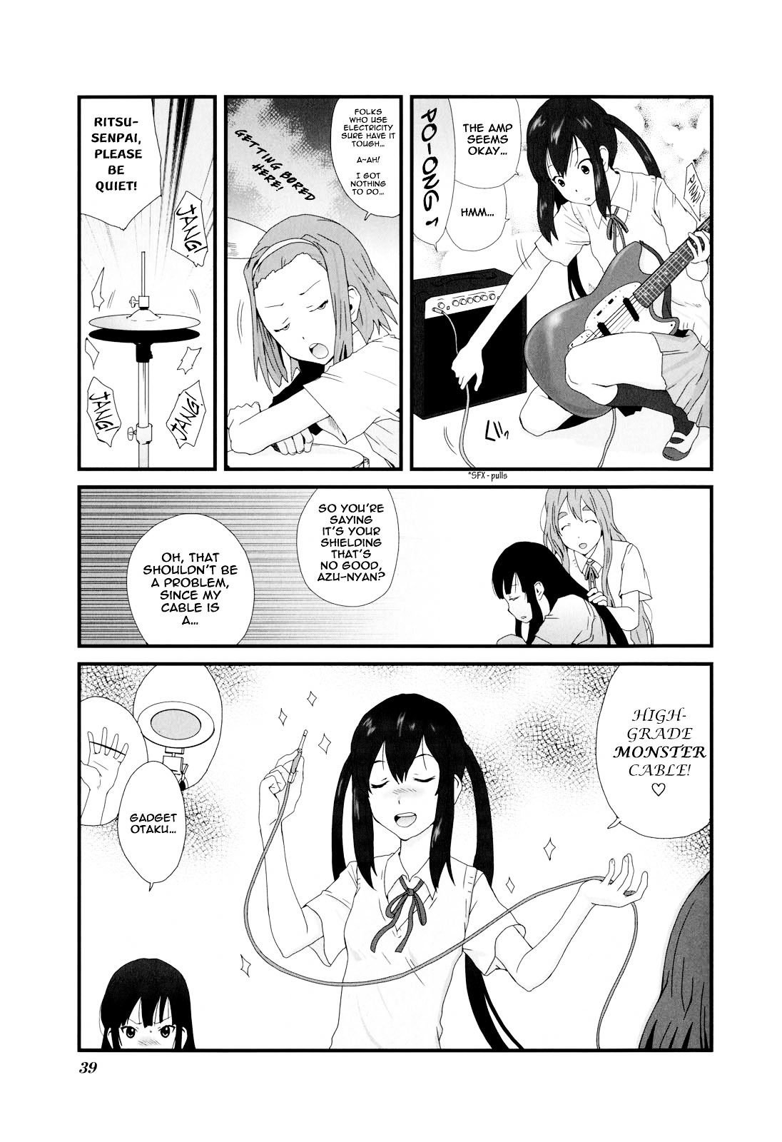 K-ON! Anthology Comic Chapter 3.5 page 3 - Vol.3 Chapter 5 : K-ON! by Tamaoki Benkyou