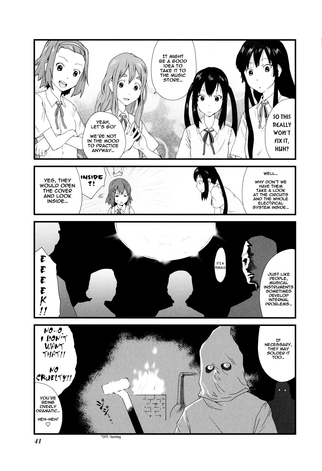 K-ON! Anthology Comic Chapter 3.5 page 5 - Vol.3 Chapter 5 : K-ON! by Tamaoki Benkyou