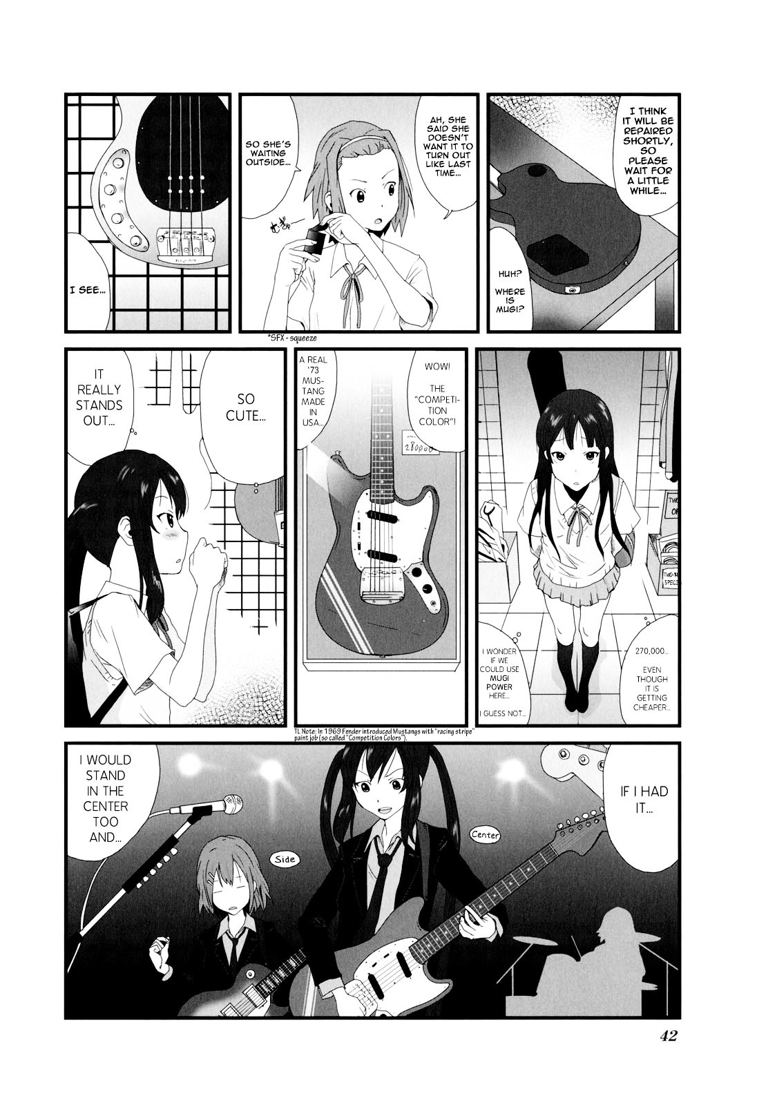 K-ON! Anthology Comic Chapter 3.5 page 6 - Vol.3 Chapter 5 : K-ON! by Tamaoki Benkyou