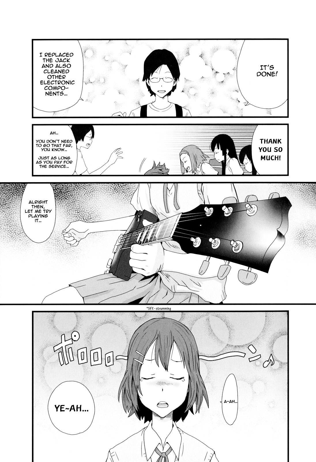 K-ON! Anthology Comic Chapter 3.5 page 7 - Vol.3 Chapter 5 : K-ON! by Tamaoki Benkyou
