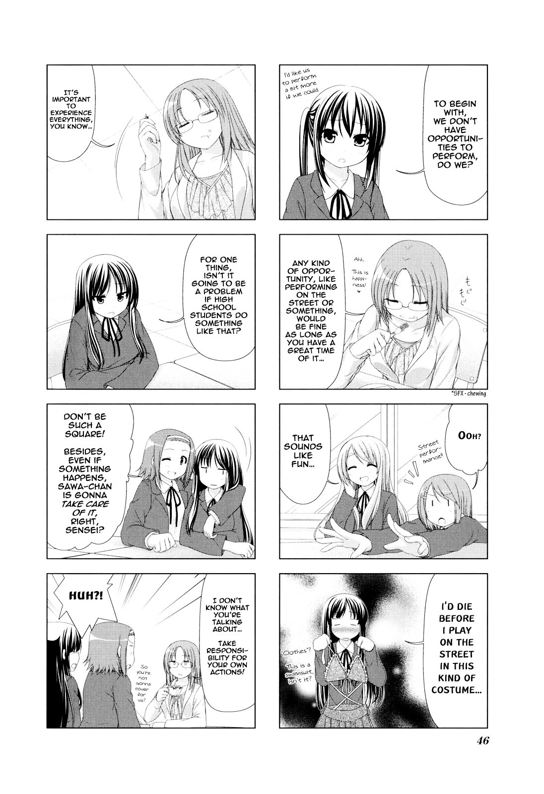 K-ON! Anthology Comic Chapter 3.6 page 2 - Vol.3 Chapter 6 : Bushitsu To-o-ku (Club Room T-a-lk) by Purapa