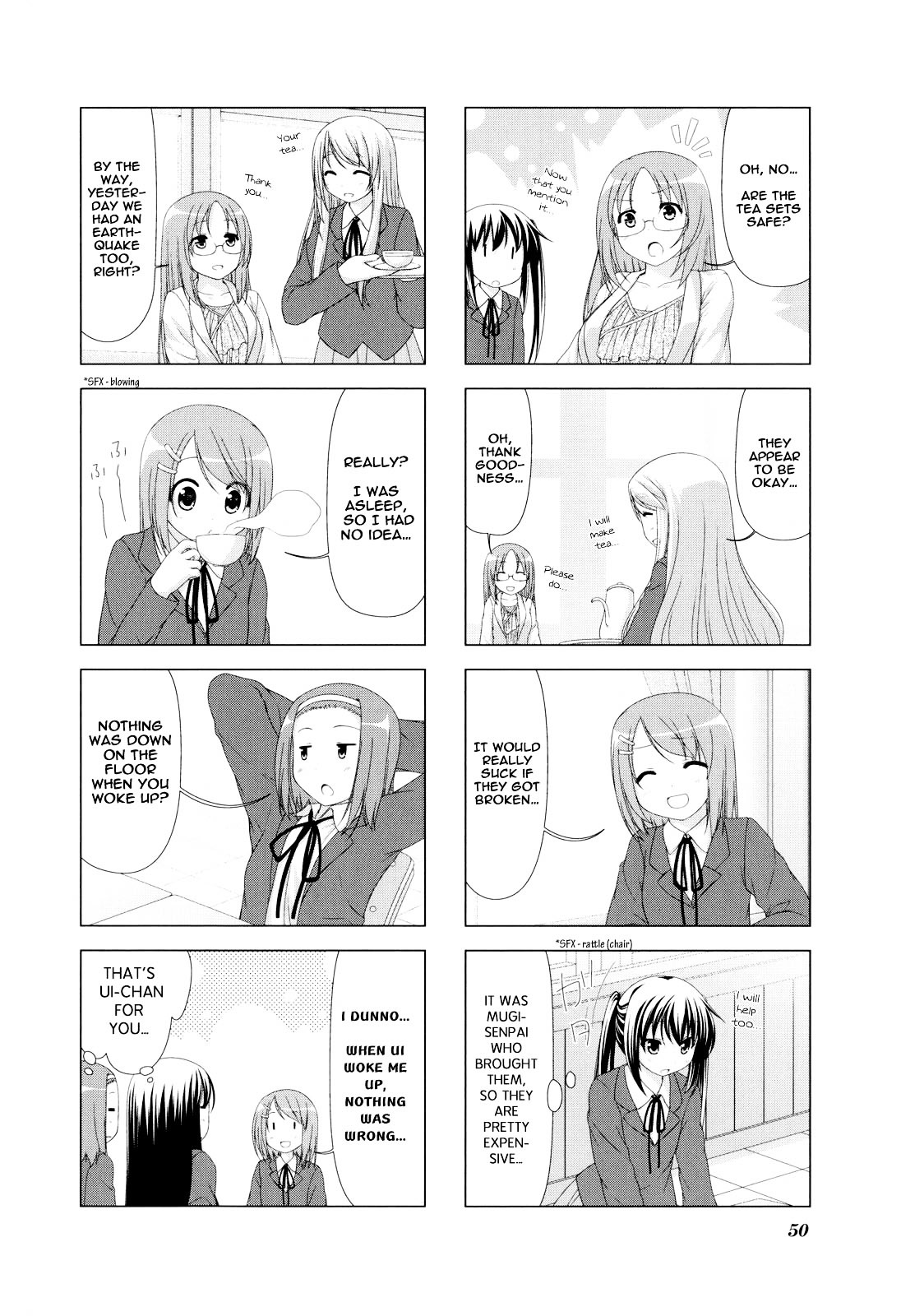 K-ON! Anthology Comic Chapter 3.6 page 6 - Vol.3 Chapter 6 : Bushitsu To-o-ku (Club Room T-a-lk) by Purapa
