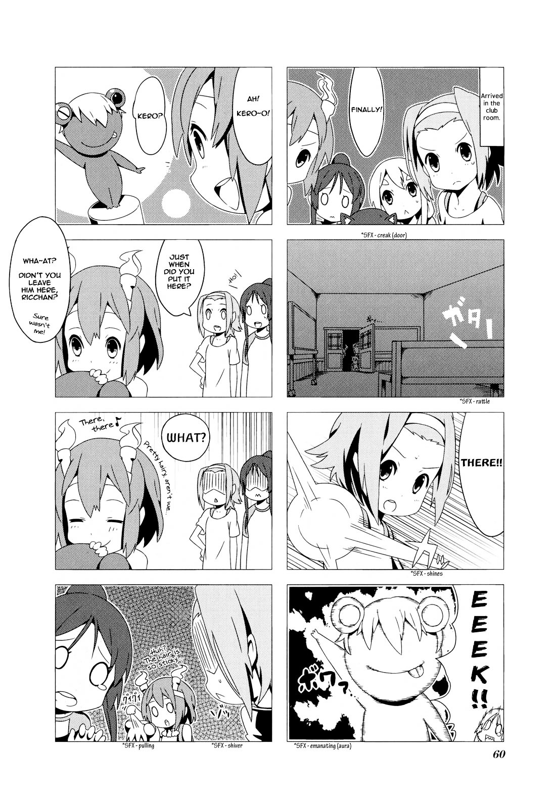 K-ON! Anthology Comic Chapter 3.7 page 8 - Vol.3 Chapter 7 : Kai-ON! (Ghost-ON!) by Hajime