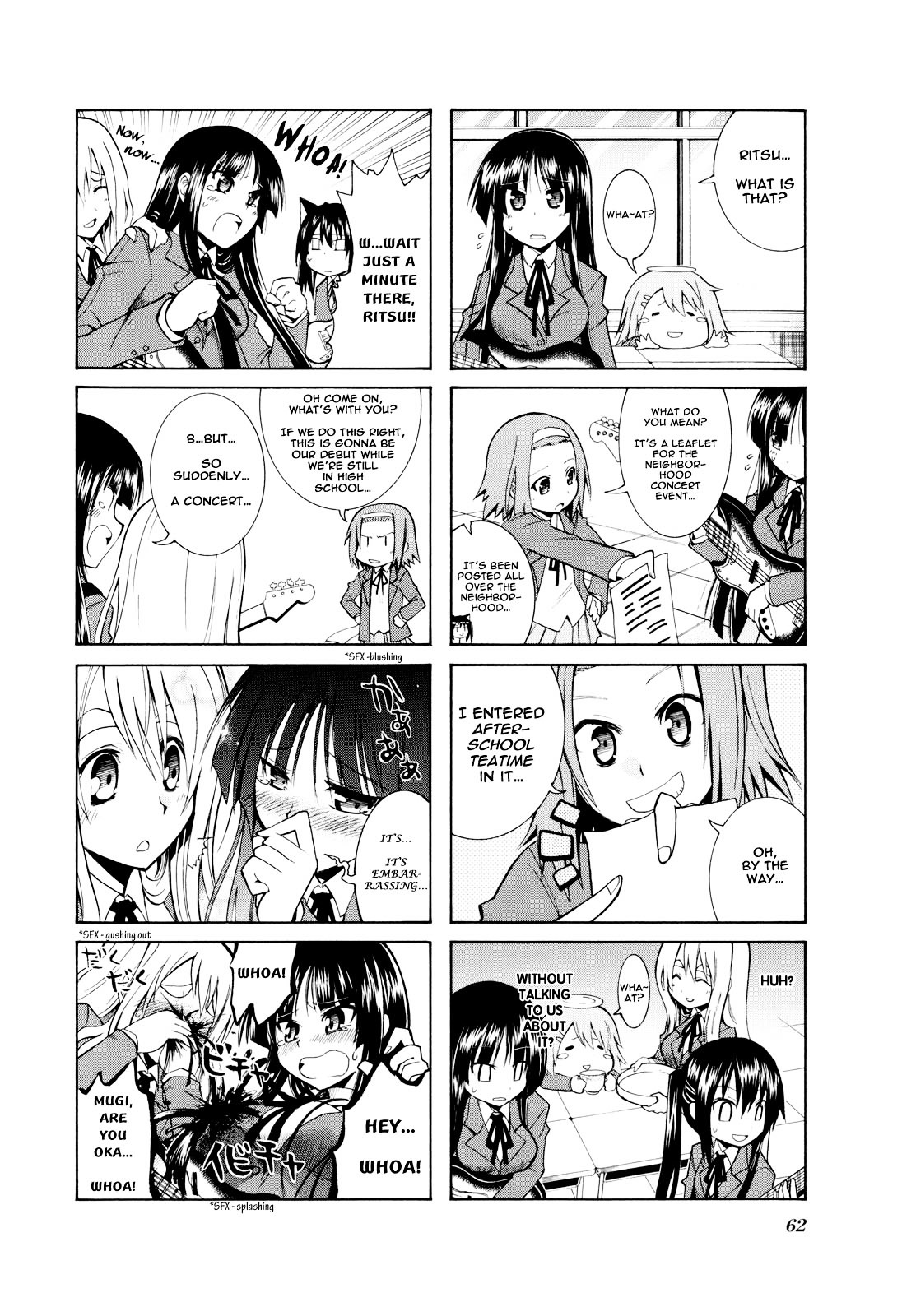 K-ON! Anthology Comic Chapter 3.8 page 2 - Vol.3 Chapter 8 : Gachi-ON! by Yoshimura Kana