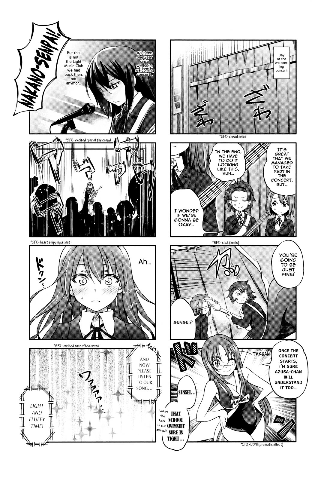 K-ON! Anthology Comic Chapter 4.1 page 7 - Vol.4 Chapter 1 : Kakyuusei (Underclassmen) by Sakayama Shinta