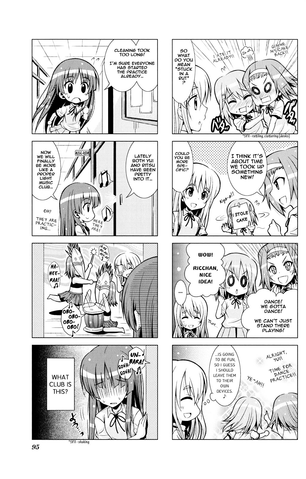 K-ON! Anthology Comic Chapter 4.14 page 2 - Vol.4 Chapter 14 : (no title) by Kobayashi Tetsurou