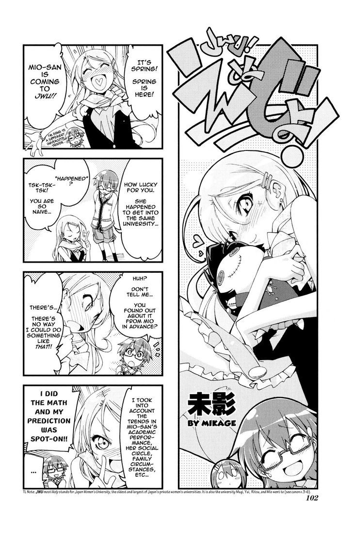 K-ON! Anthology Comic Chapter 4.18 page 1 - Vol.04 Chapter 18