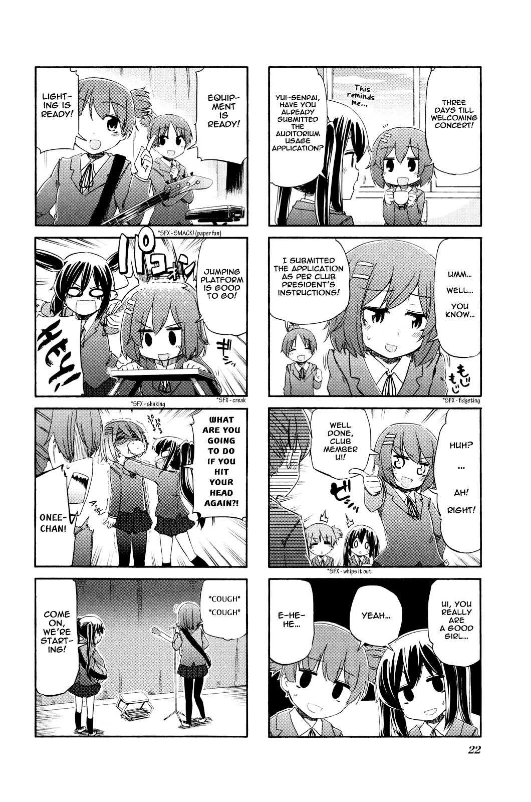 K-ON! Anthology Comic Chapter 4.2 page 6 - Vol.4 Chapter 2 : Sayonara / Good Bye! Yui Hirasawa by Hota