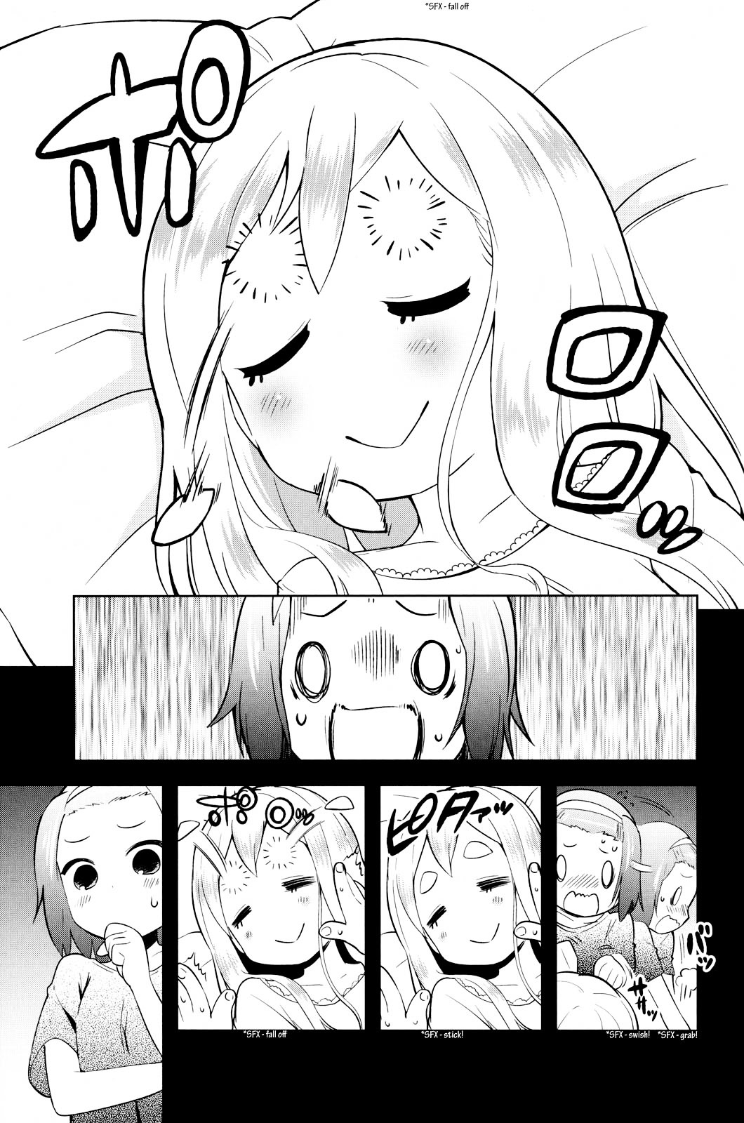 K-ON! Anthology Comic Chapter 4.3 page 5 - Vol.4 Chapter 3 : Gozen Zero Ji No Ricchan Keikaku (Ricchan's 12am Plan) by Mizu Asato