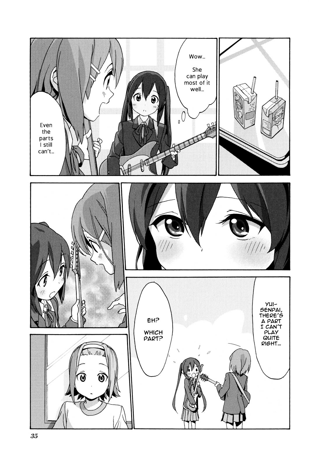 K-ON! Anthology Comic Chapter 4.4 page 3 - Vol.4 Chapter 4 : Afterschool Without Tea Time by Hiro