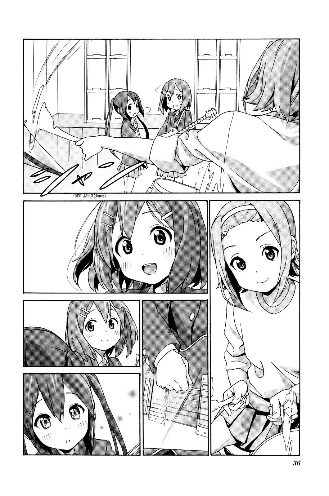 K-ON! Anthology Comic Chapter 4.4 page 4 - Vol.4 Chapter 4 : Afterschool Without Tea Time by Hiro