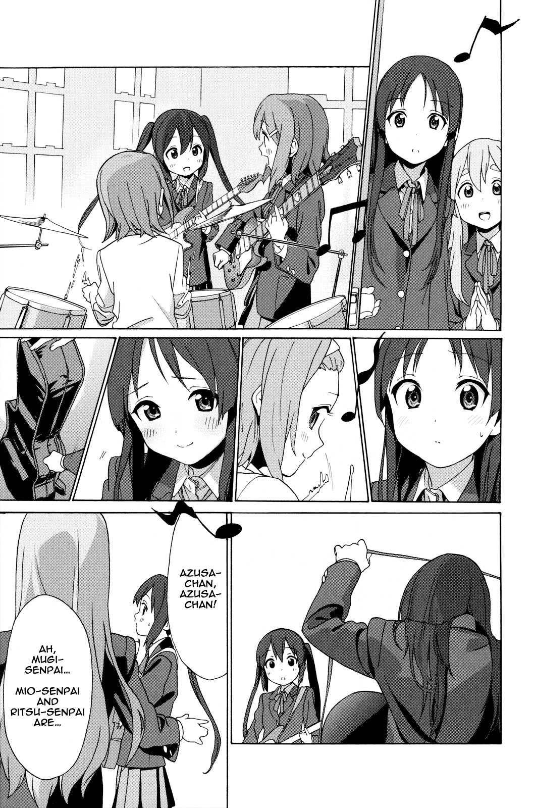 K-ON! Anthology Comic Chapter 4.4 page 5 - Vol.4 Chapter 4 : Afterschool Without Tea Time by Hiro
