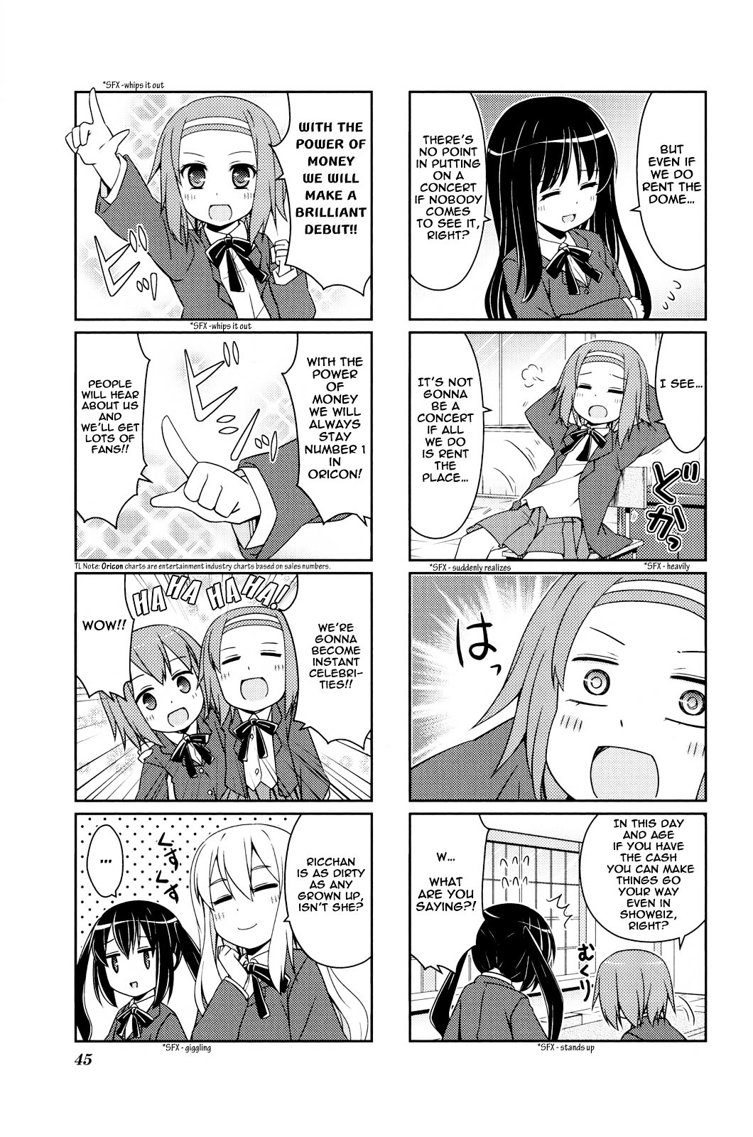 K-ON! Anthology Comic Chapter 4.5 page 5 - Vol.4 Chapter 5 : Doriimu Daisakusen (Operation Dream) by Rioshi