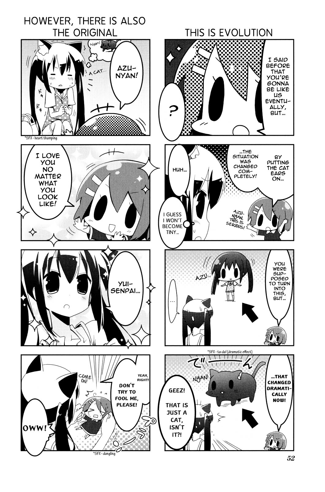 K-ON! Anthology Comic Chapter 4.6 page 4 - Vol.4 Chapter 6 : Azu-Nyan and Mysterious Yui-senpai by Yuzuki Gao