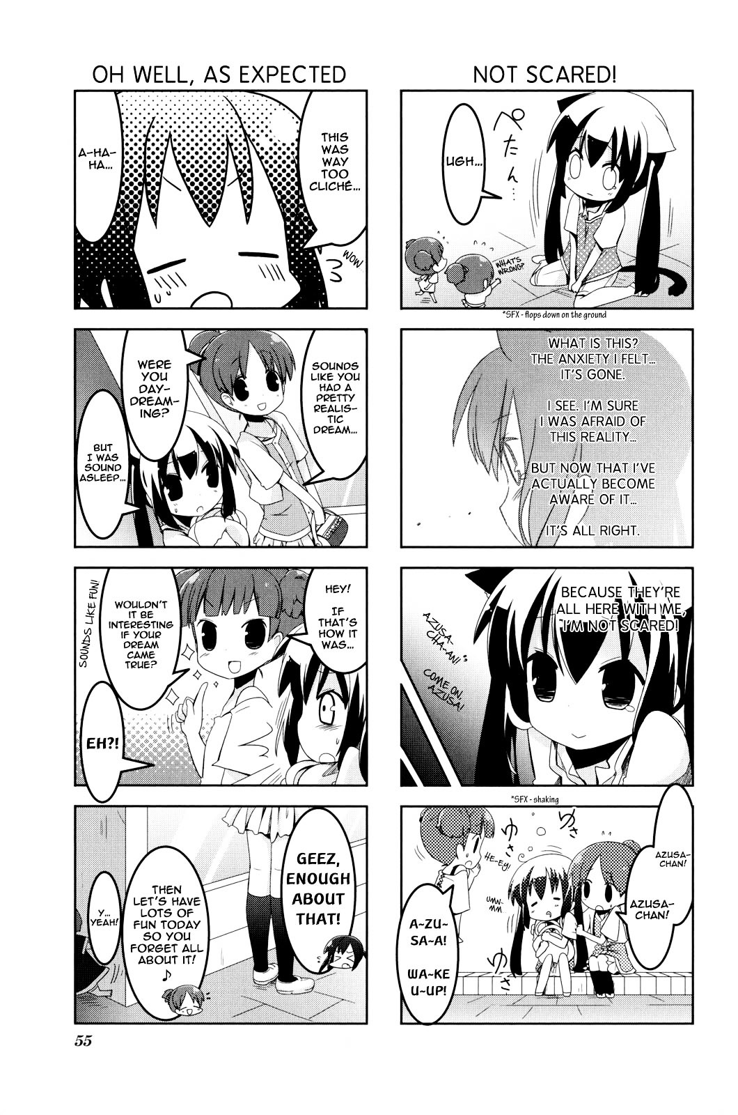 K-ON! Anthology Comic Chapter 4.6 page 7 - Vol.4 Chapter 6 : Azu-Nyan and Mysterious Yui-senpai by Yuzuki Gao
