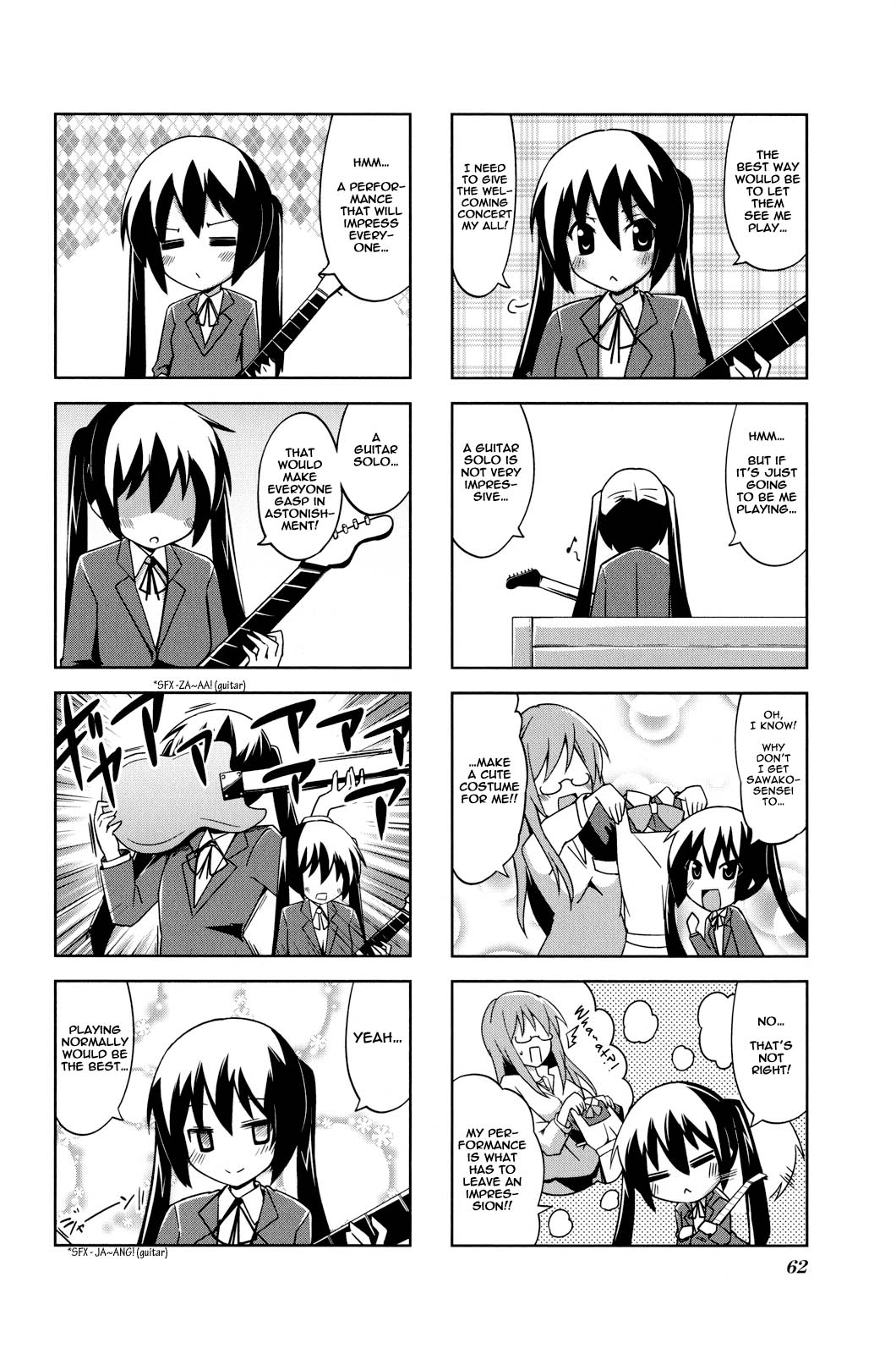 K-ON! Anthology Comic Chapter 4.7 page 6 - Vol.4 Chapter 7 : Buchou Azusa! (Club President Azusa!) by BeLL