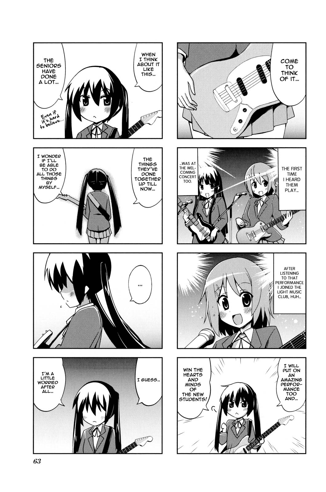 K-ON! Anthology Comic Chapter 4.7 page 7 - Vol.4 Chapter 7 : Buchou Azusa! (Club President Azusa!) by BeLL