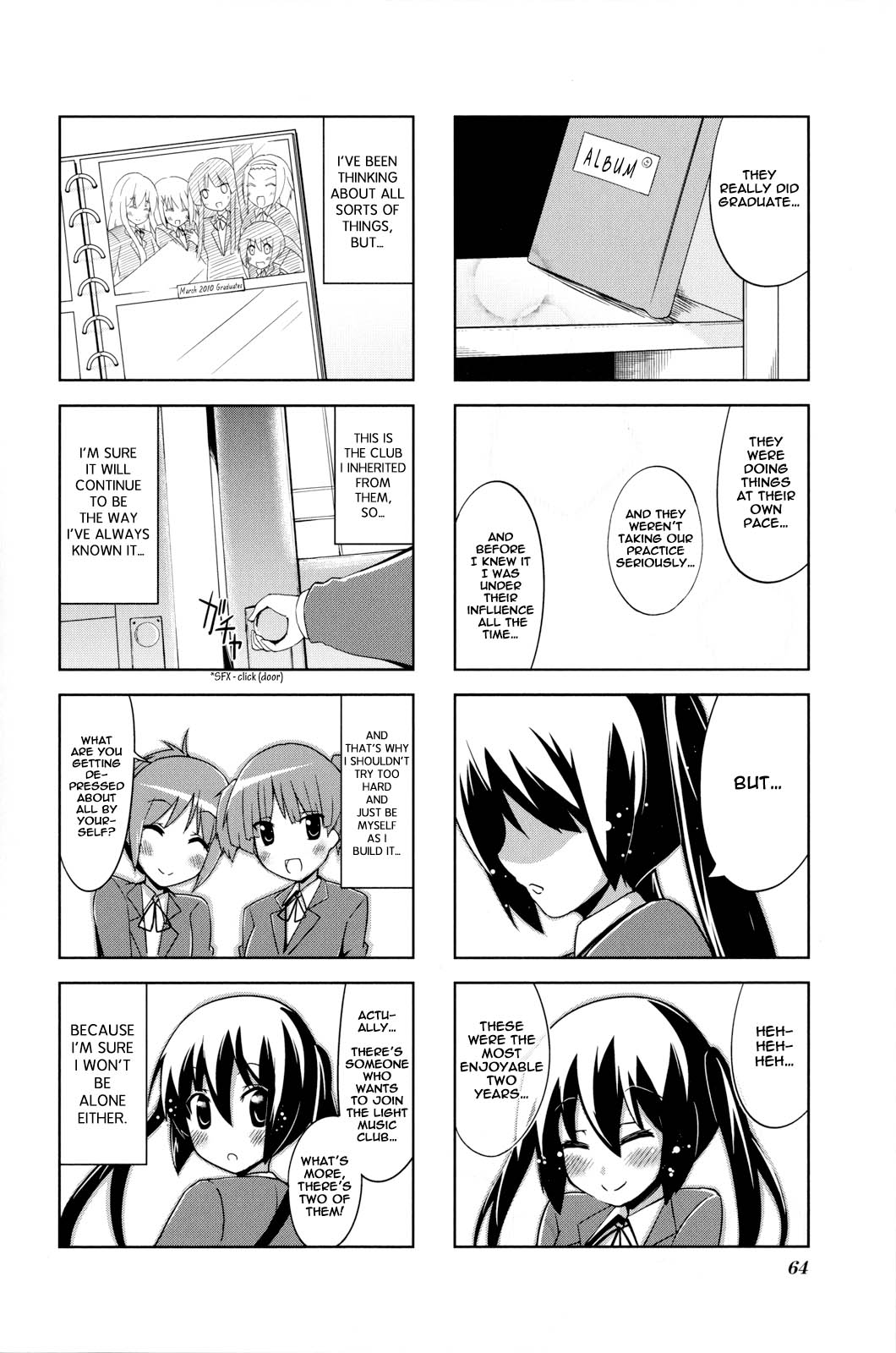 K-ON! Anthology Comic Chapter 4.7 page 8 - Vol.4 Chapter 7 : Buchou Azusa! (Club President Azusa!) by BeLL