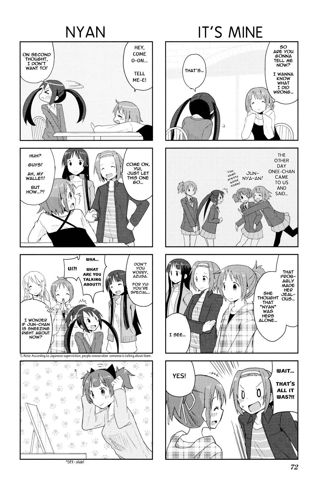 K-ON! Anthology Comic Chapter 4.8 page 8 - Vol.4 Chapter 8 : Azussan by Shiba Yuusuke