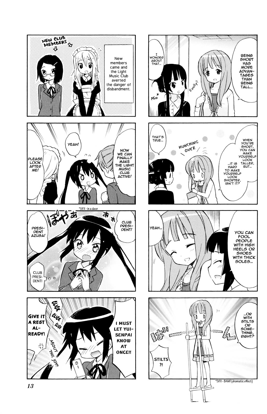 K-ON! Anthology Comic Chapter 5.1 page 5 - Vol.5 Chapter 1 : Houkago Wa Tsuzuku Yo (The Afterschool Goes On!) by Hara Yui