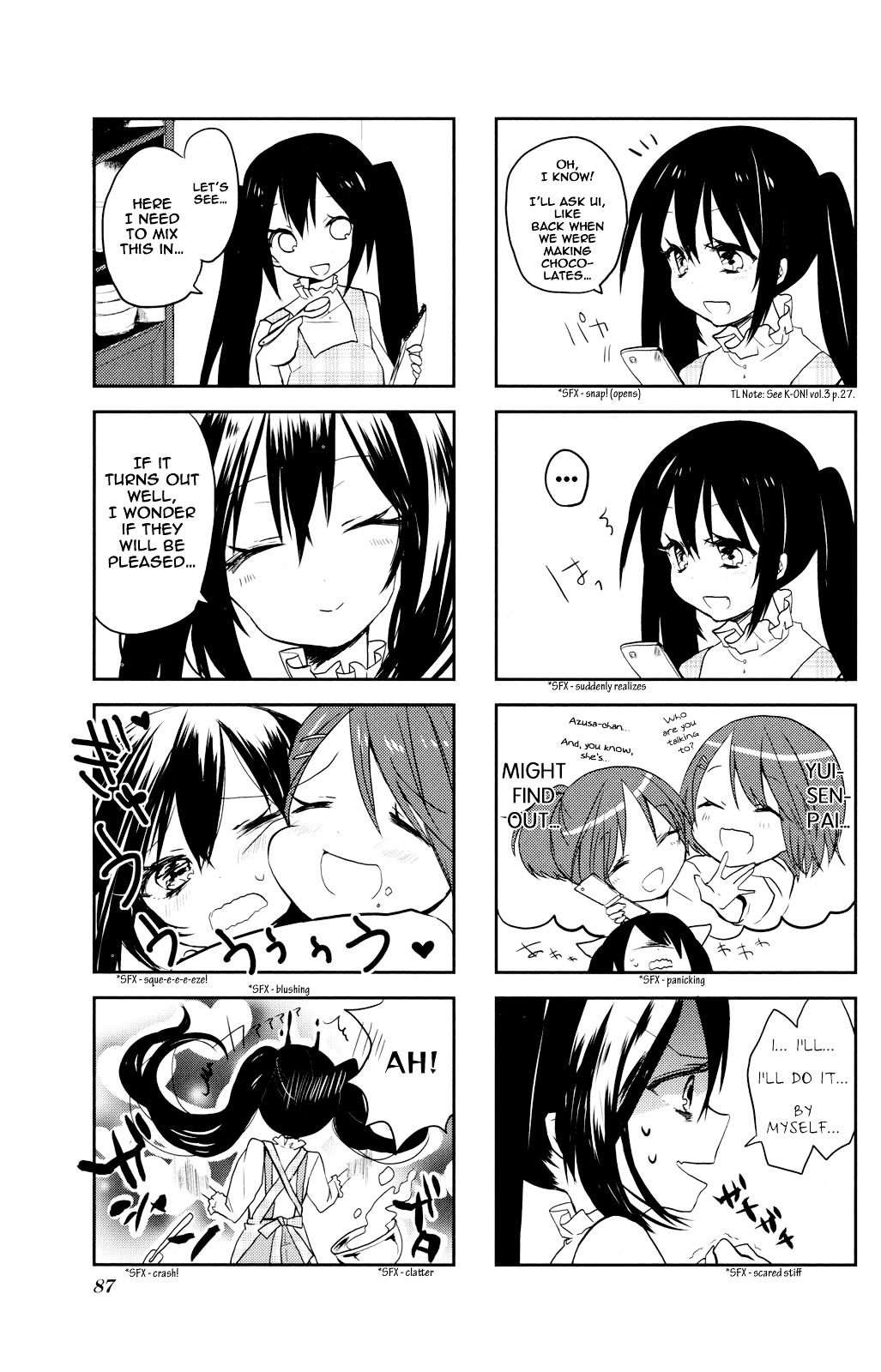 K-ON! Anthology Comic Chapter 5.11 page 5 - Vol.5 Chapter 11 : Azusa No Hitori De Yatte Yaru Desu! (Azusa's “I'll do it by my...