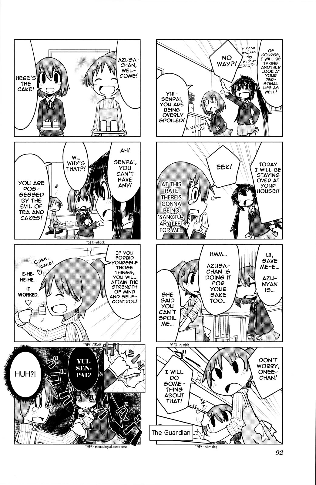 K-ON! Anthology Comic Chapter 5.12 page 2 - Vol.5 Chapter 12 : Azu No Ongaeshi (Azu Returns The Favor) by Kamonari